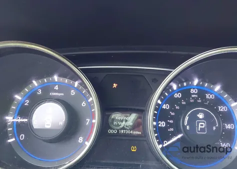 2012 Hyundai Sonata Se 2.0T z USA, uszkodzony, nr VIN 5NPEC4AB6CH464096